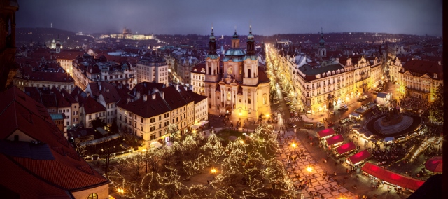 vánoční trhy v Praze 2016